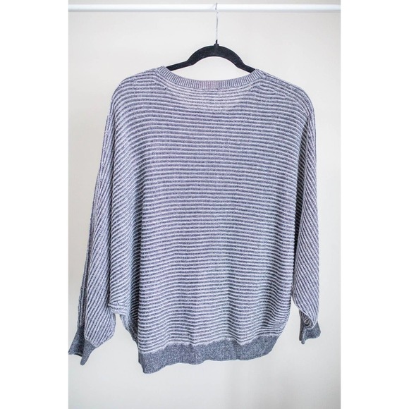 BP Nordstrom Crew Neck Knit Sweater Oversized Dark Gray SZ M - Picture 6 of 7